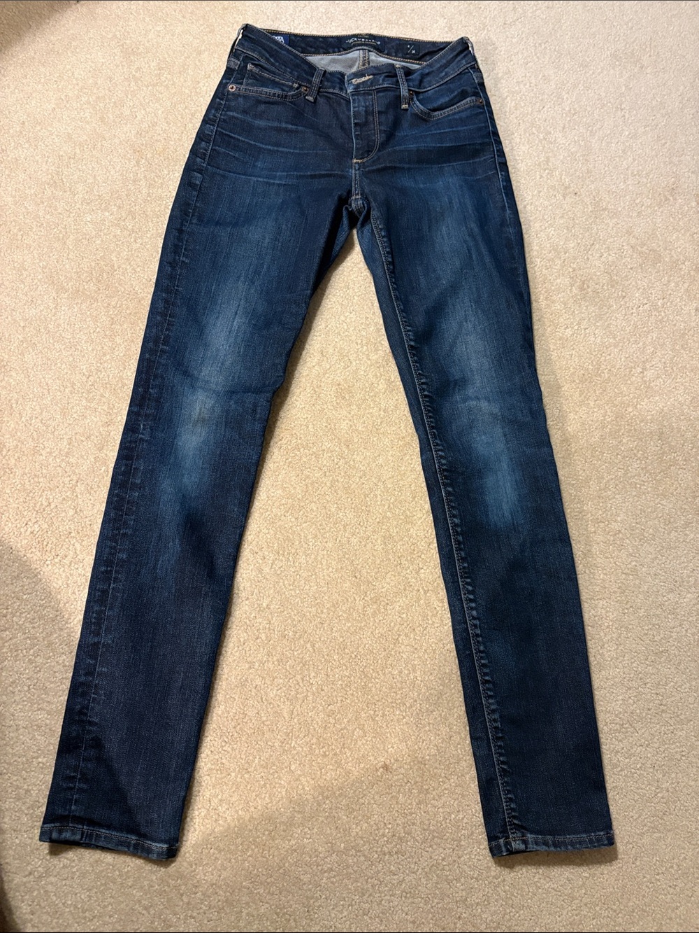 Lucky Brand Men's Slim Straight Jeans in Dark Blue